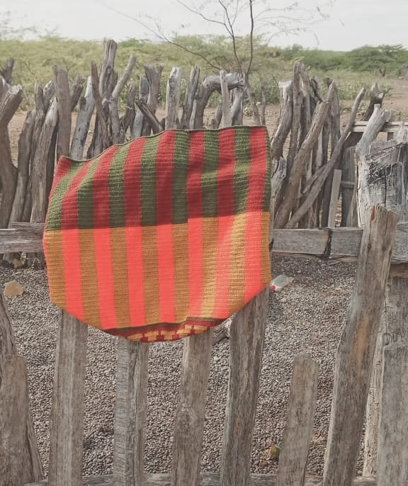 wayuu tote bag guanabana handmade