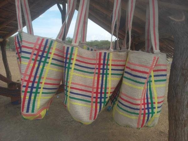 wayuu tote bag handmade in colombia mochila bag