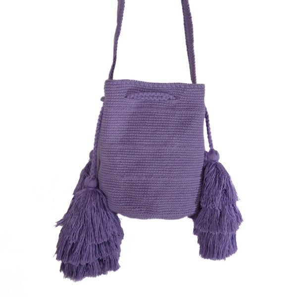 wayuu bag with tassels