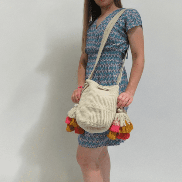 WAYUU BAG MULTI-TASSELS M - Imagen 2