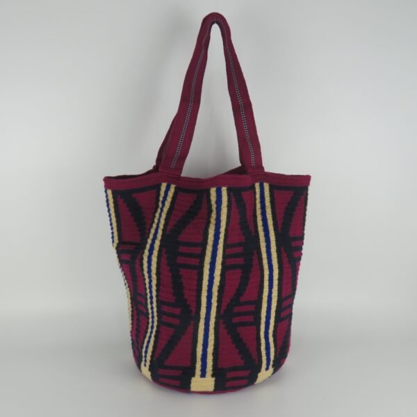 Large Wayuu-style tote bag, handmade by the Indigenous Wayuu community of Colombia